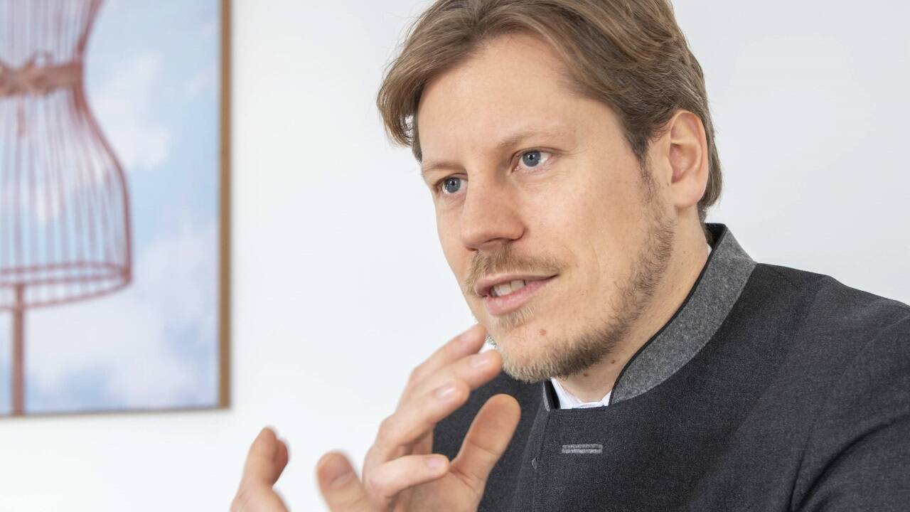 Geschäftsführer Maximilian Gössl.  