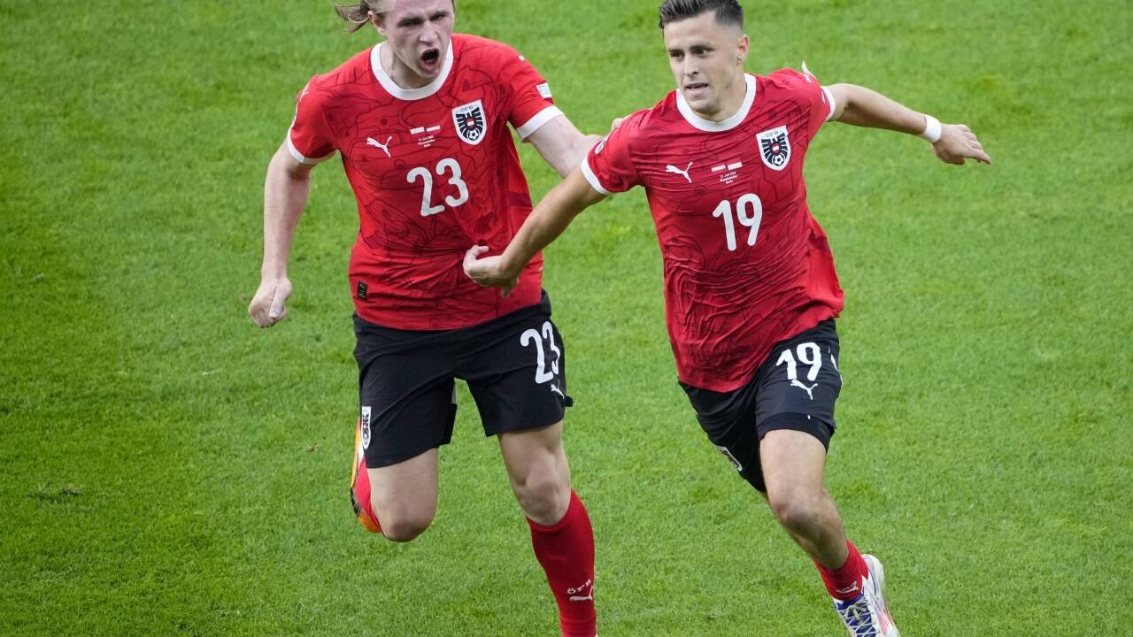 Patrick Wimmer (l.) ist weiter auf dem Weg nach oben.  
