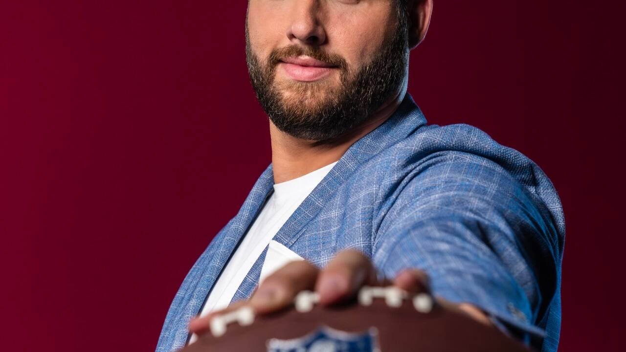 Björn Werners Leben dreht sich um den Football. 