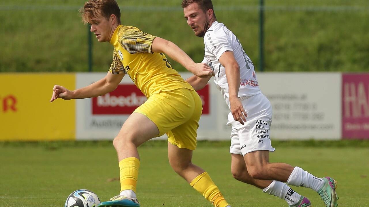 Sasa Peric (rechts) verlässt die Salzburger Liga. 