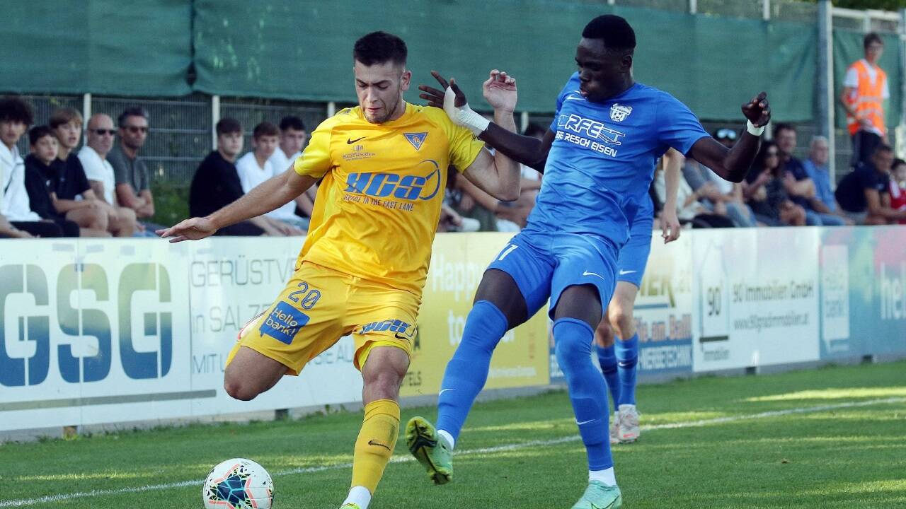 David Stojicevic (links) kehrt in die Salzburger Liga zurück. 