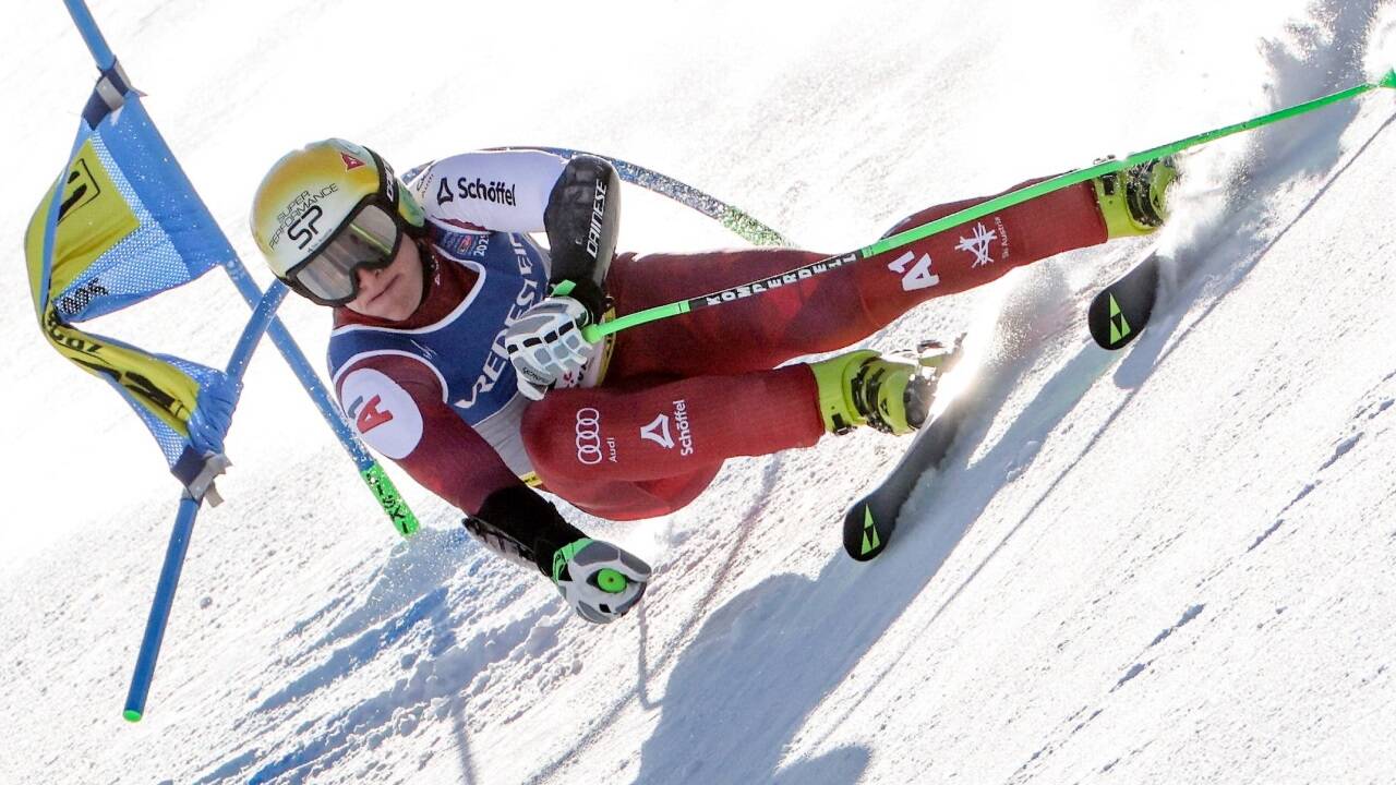 Raphael Haaser kam Marco Odermatt am nächsten.  