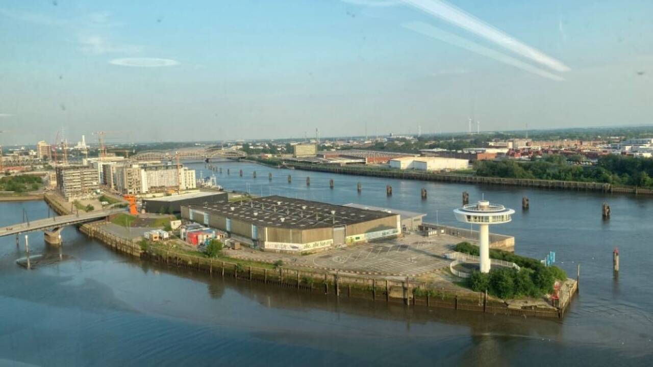 Hier soll bald das neue Hamburger Opernhaus stehen 