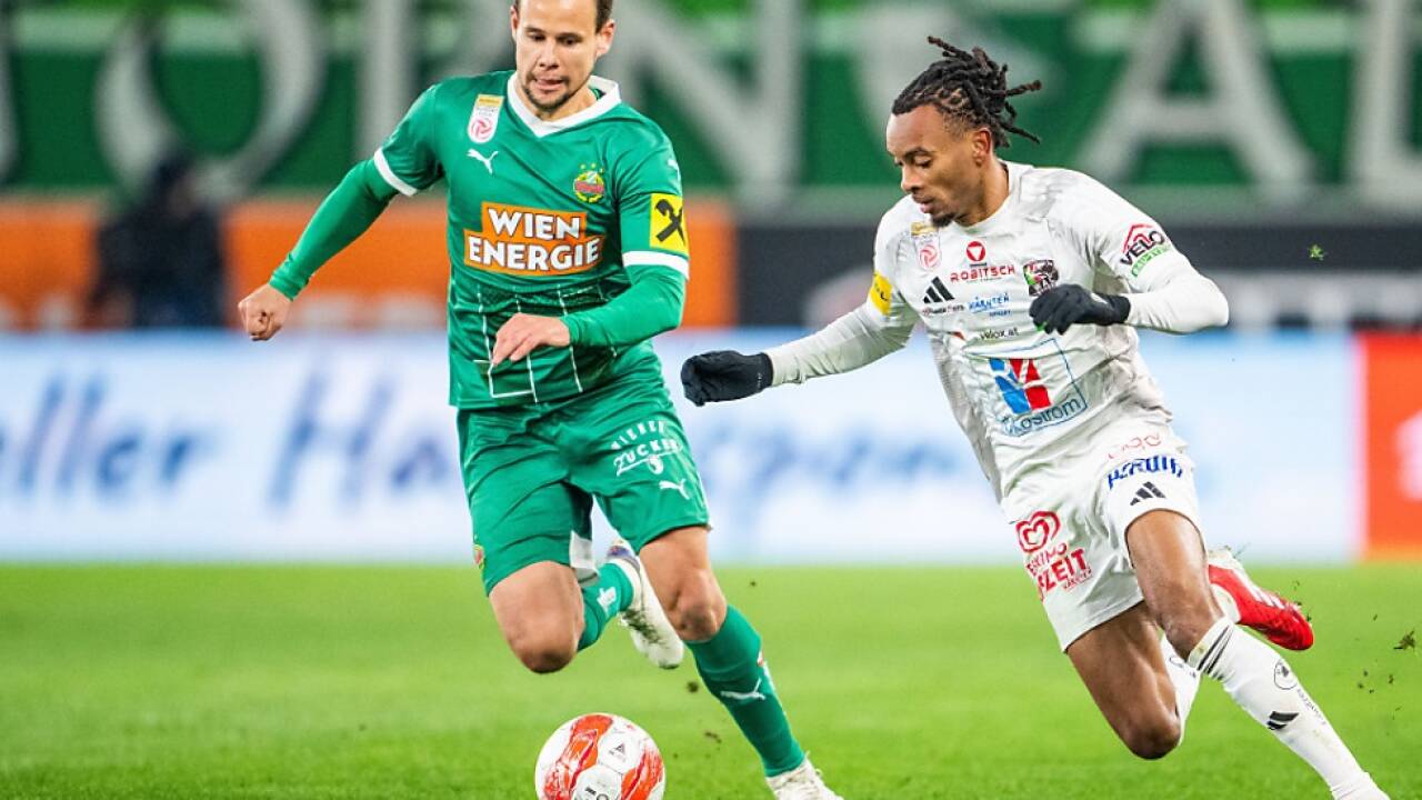 Rapid hatte gegen den WAC das Nachsehen  Rapid hatte gegen den WAC das Nachsehen