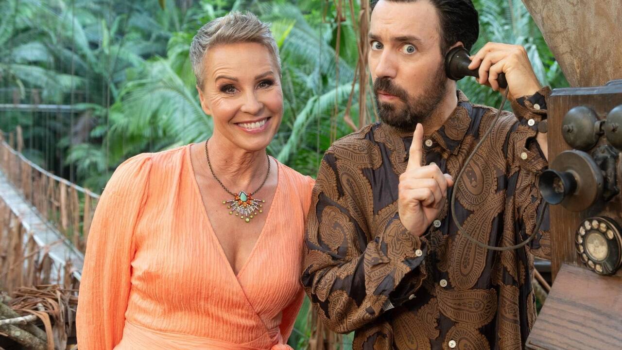 Die „Dschungelcamp“-Moderatoren Sonja Zietlow und Jan Köppen (Archivbild). 