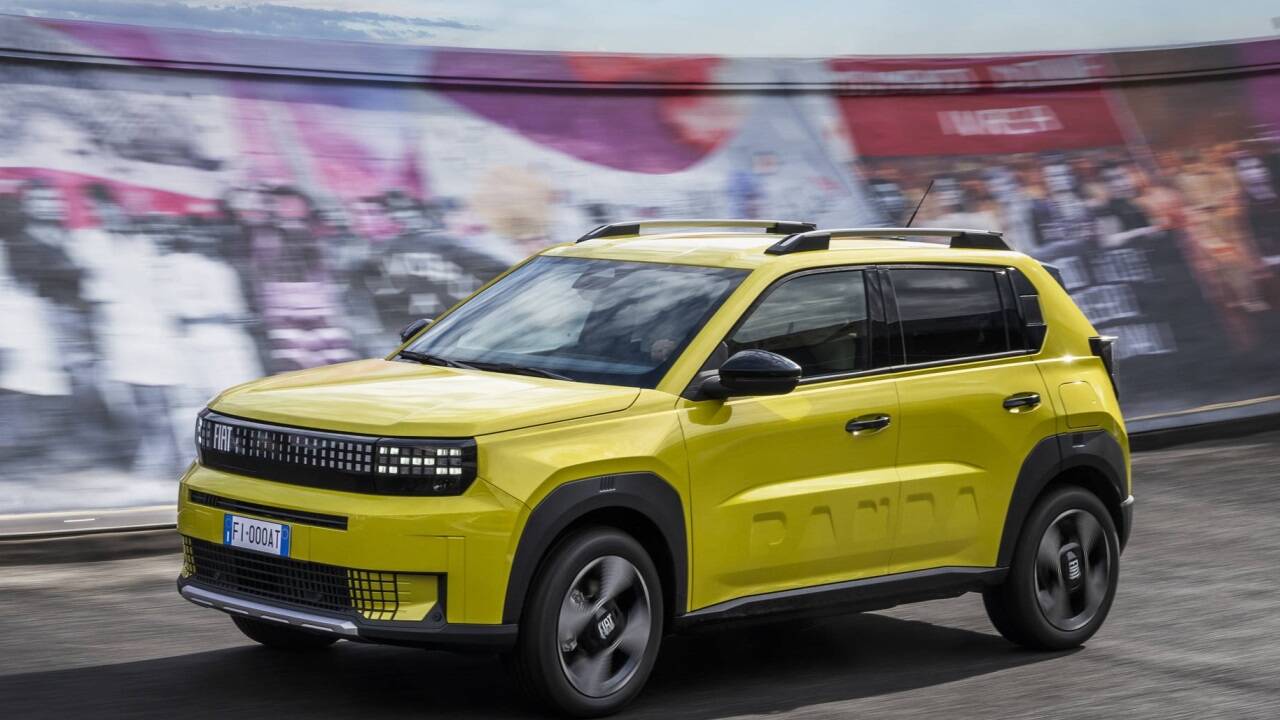 Der Fiat Grande Panda steckt voller Design-Zitate. 