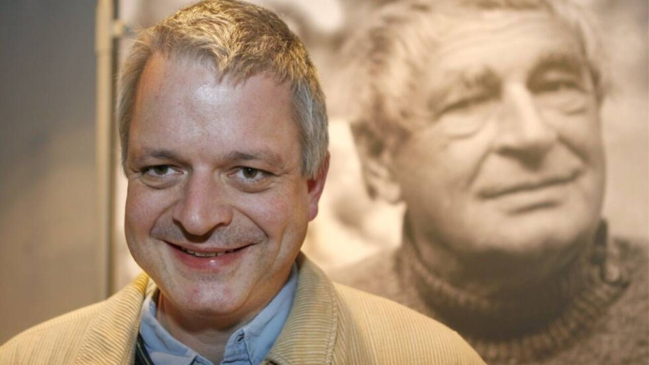 Der Dichter Ulf Stolterfoht im Jahr 2008 