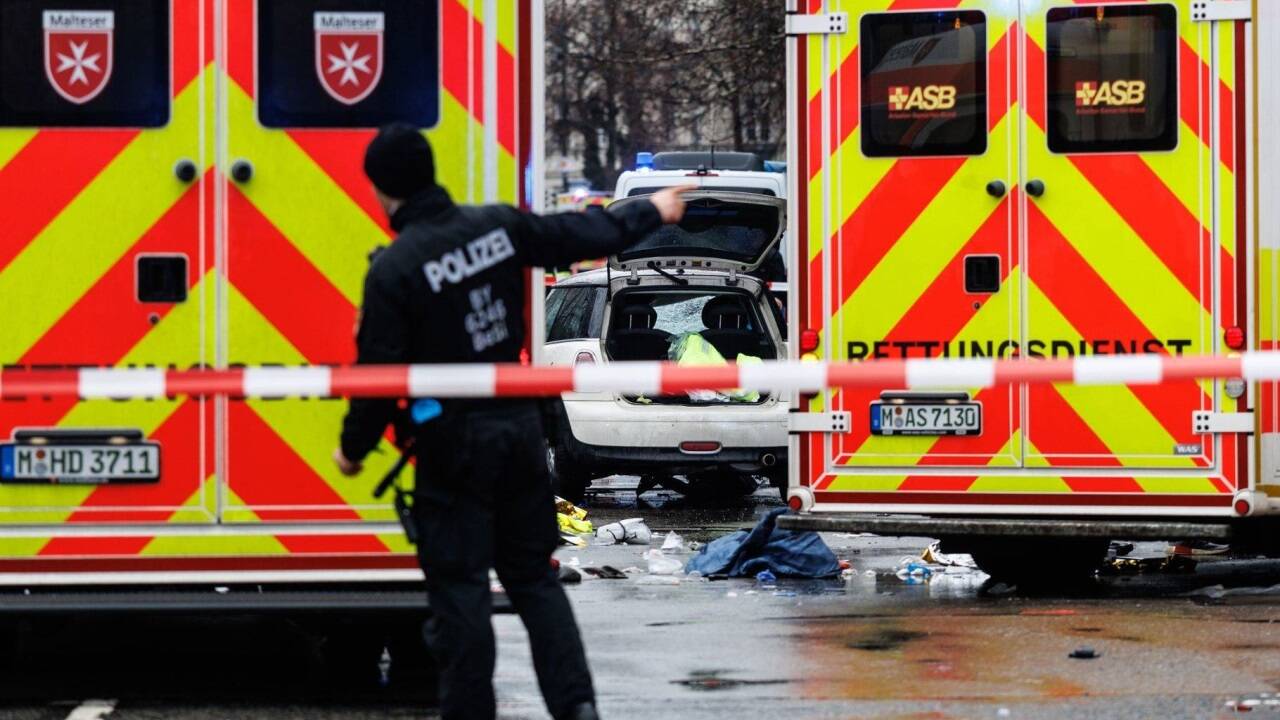 Der Tatort in München: Ein Bild der Verwüstung. 