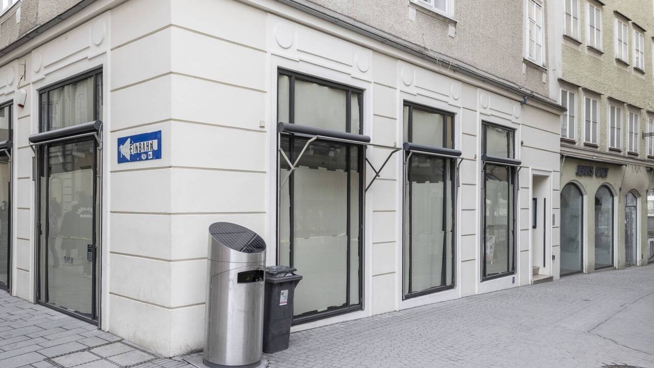 Wolford ist aus dem Geschäft am Kranzlmarkt/Klampferergasse ausgezogen und in die Getreidegasse übersiedelt.  