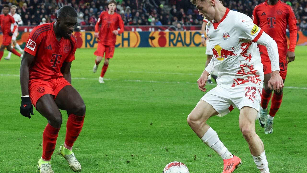 Phillip Verhounig (r.) ist wohl das hoffnungsvollste Sturmtalent von Red Bull Salzburg. 