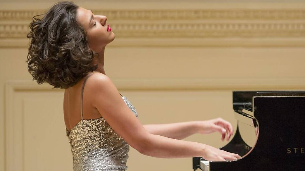 Pianistin Khatia Buniatishvili 