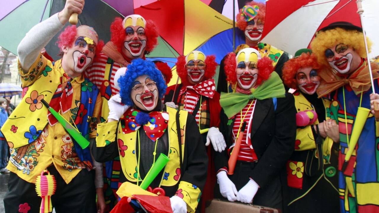 Ein Archivbild aus unbeschwerten Faschingstagen.  