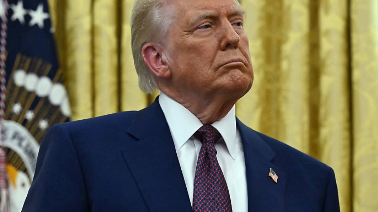 Sieht Putin im Vorteil: US-Präsident Trump 
