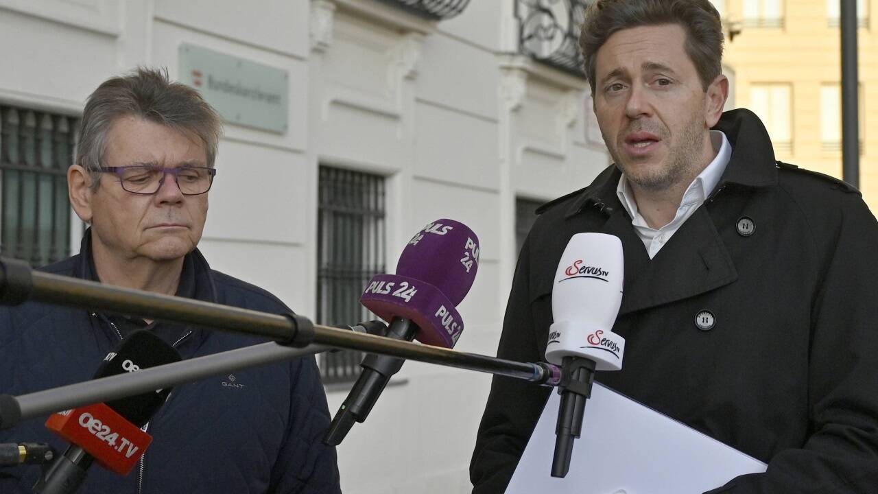 Tragfähige Achse: ÖGB-Präsident Wolfgang Katzian, Wirtschaftskammerpräsident Harald Mahrer. 