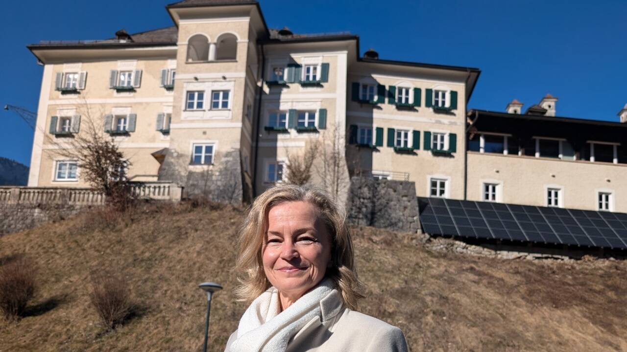 Diana Kienpointner-Hauser, heutige Betriebsleiterin in Schloss Oberrain. 