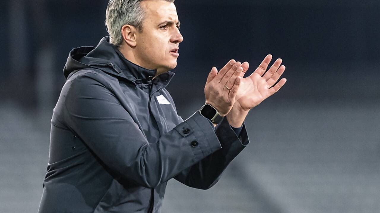 WSG-Trainer Philipp Semlic war mit seiner Elf zufrieden 