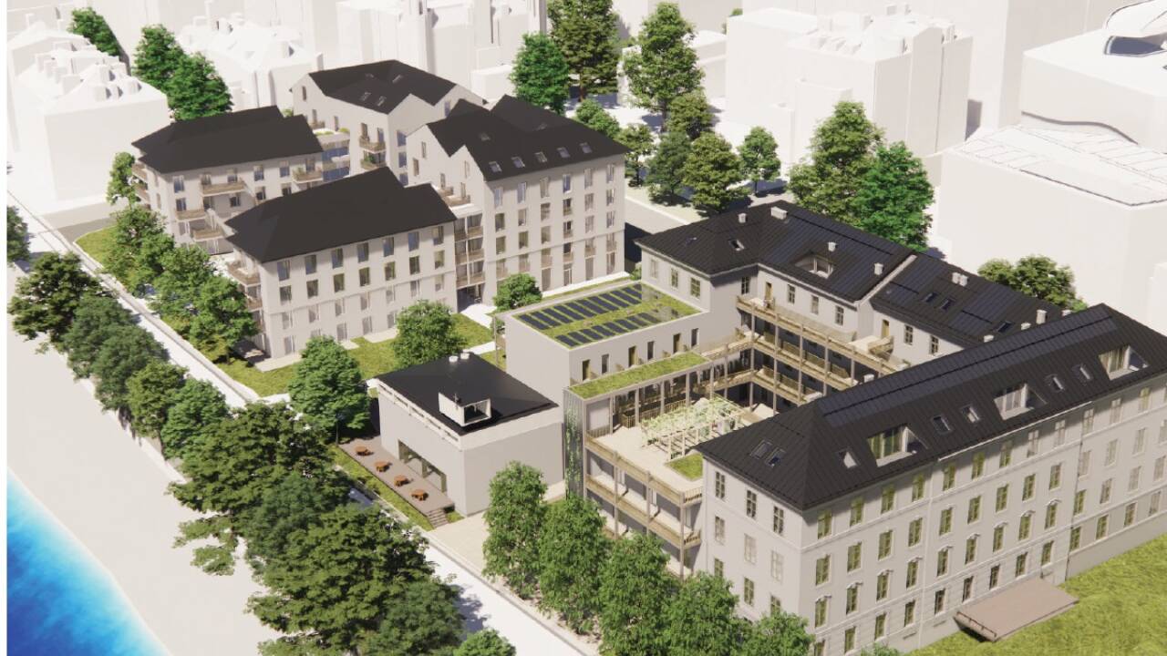 130 freifinanzierte Mietwohnungen sollen zwischen der Schwarzstraße und dem Elisabethkai entstehen. Der Entwurf stößt auf Kritik. 130 freifinanzierte Mietwohnungen sollen zwischen der Schwarzstraße und dem Elisabethkai entstehen. Der Entwurf stößt auf Kritik.