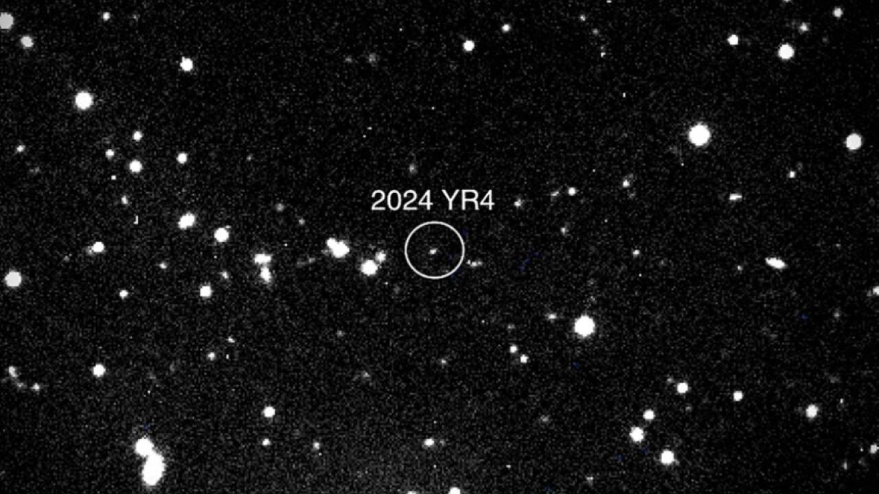 Der kürzlich entdeckte Asteroid wird die Erde wohl kaum treffen 