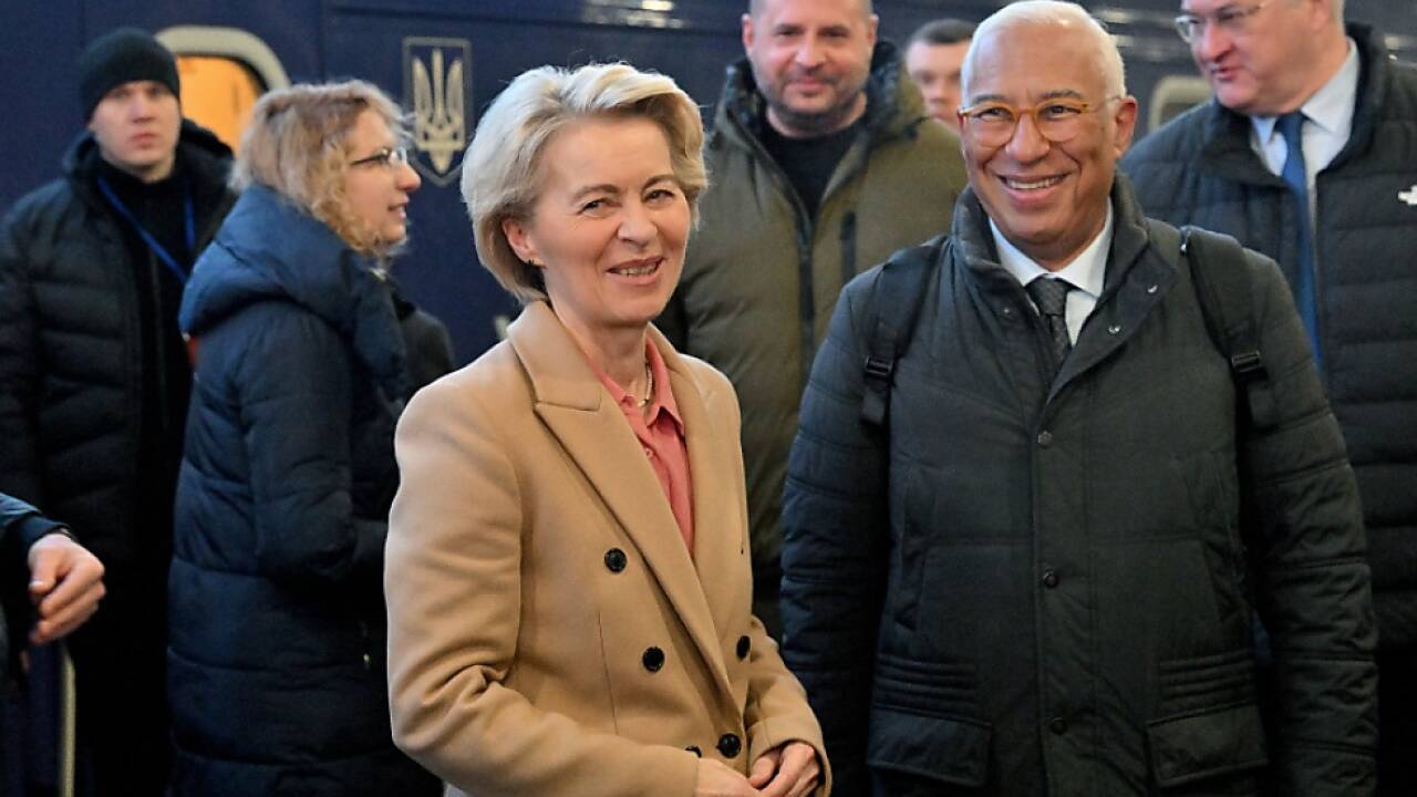 Von der Leyen und Costa in Kiew 