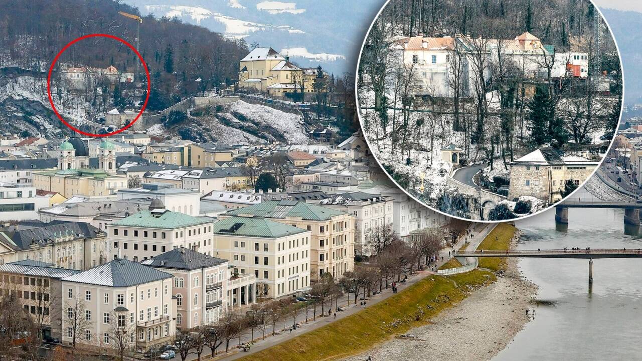 Die Stefan-Zweig-Villa am Salzburger Kapuzinerberg.  