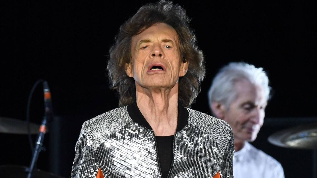 Sänger Mick Jagger. 