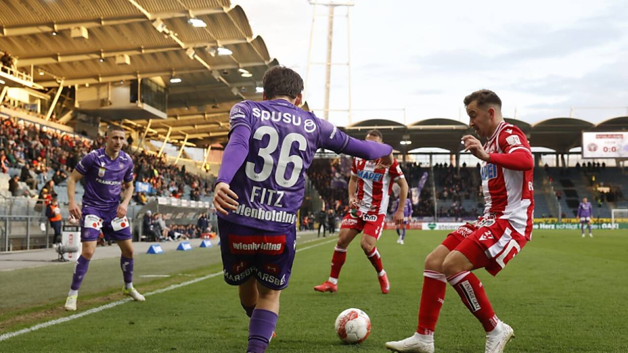Dominik Fitz und die Austria gewannen beim GAK 