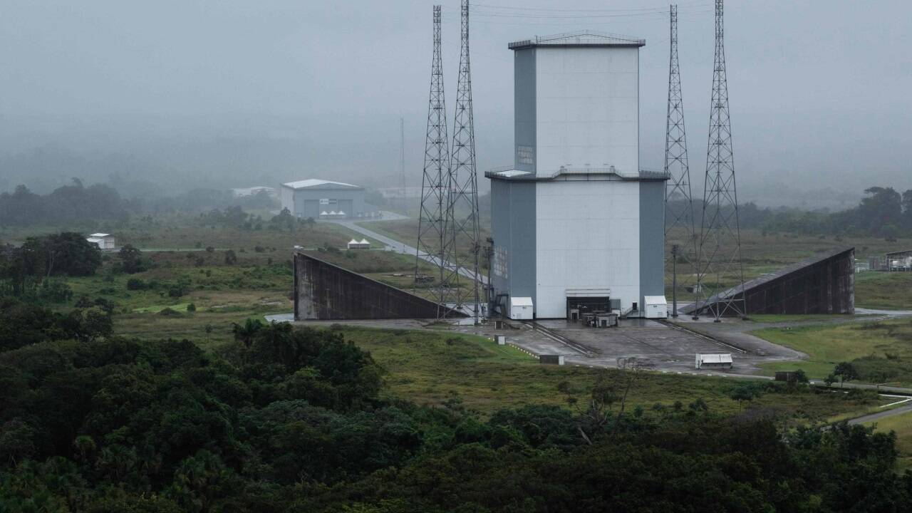 Die neue riesige ESA-Rakete soll laut Plan am Montagabend starten.  