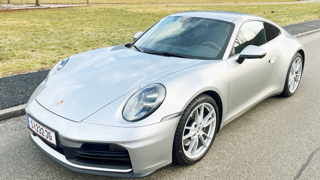 Jüngste Evolutionsstufe: der 911 Carrera. 