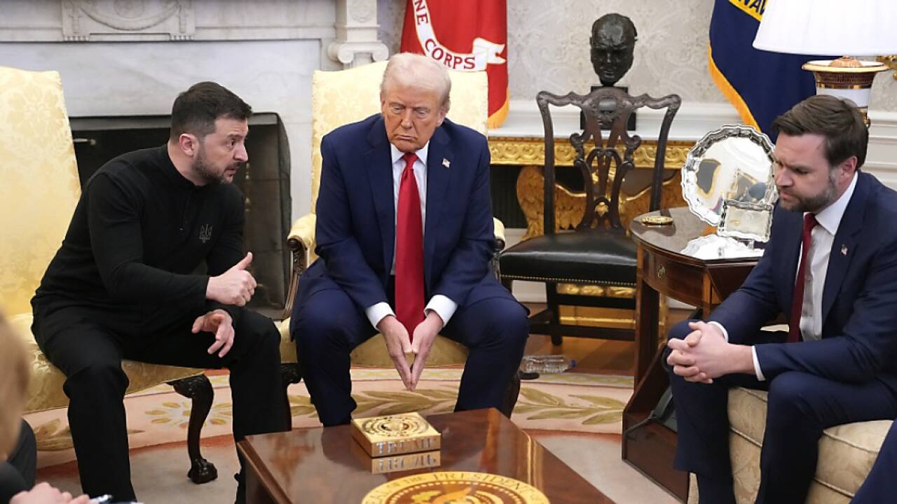 Wortgefecht Selenskyjs mit Trump und Vance im Oval Office 