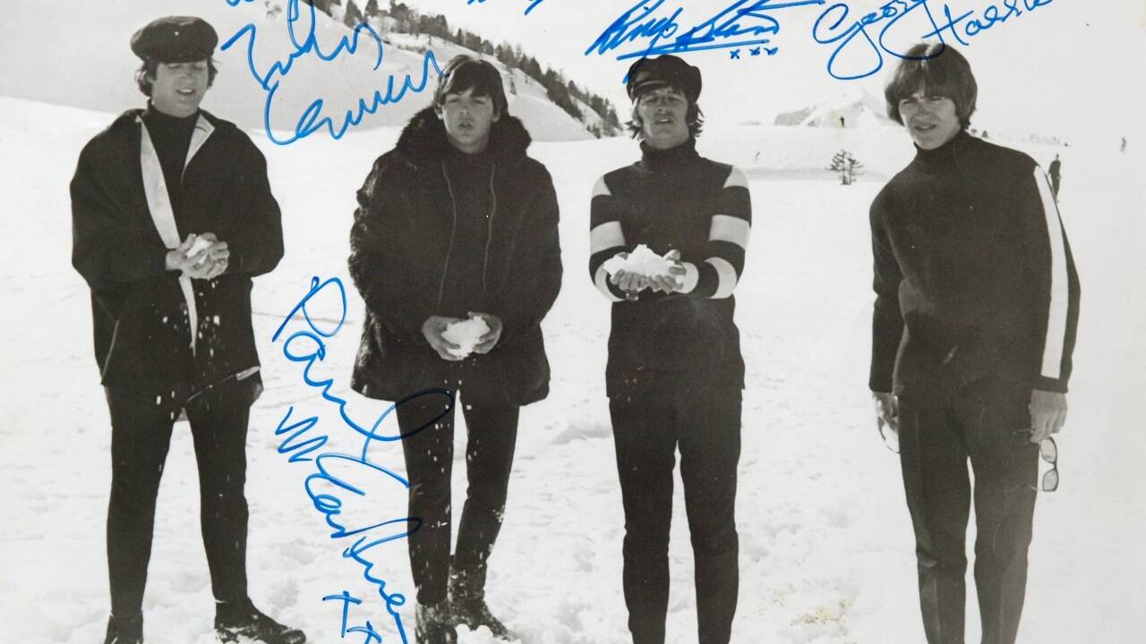 Die Beatles waren im März 1965 zu Gast in Obertauern. Bild: TVB Obertauern 