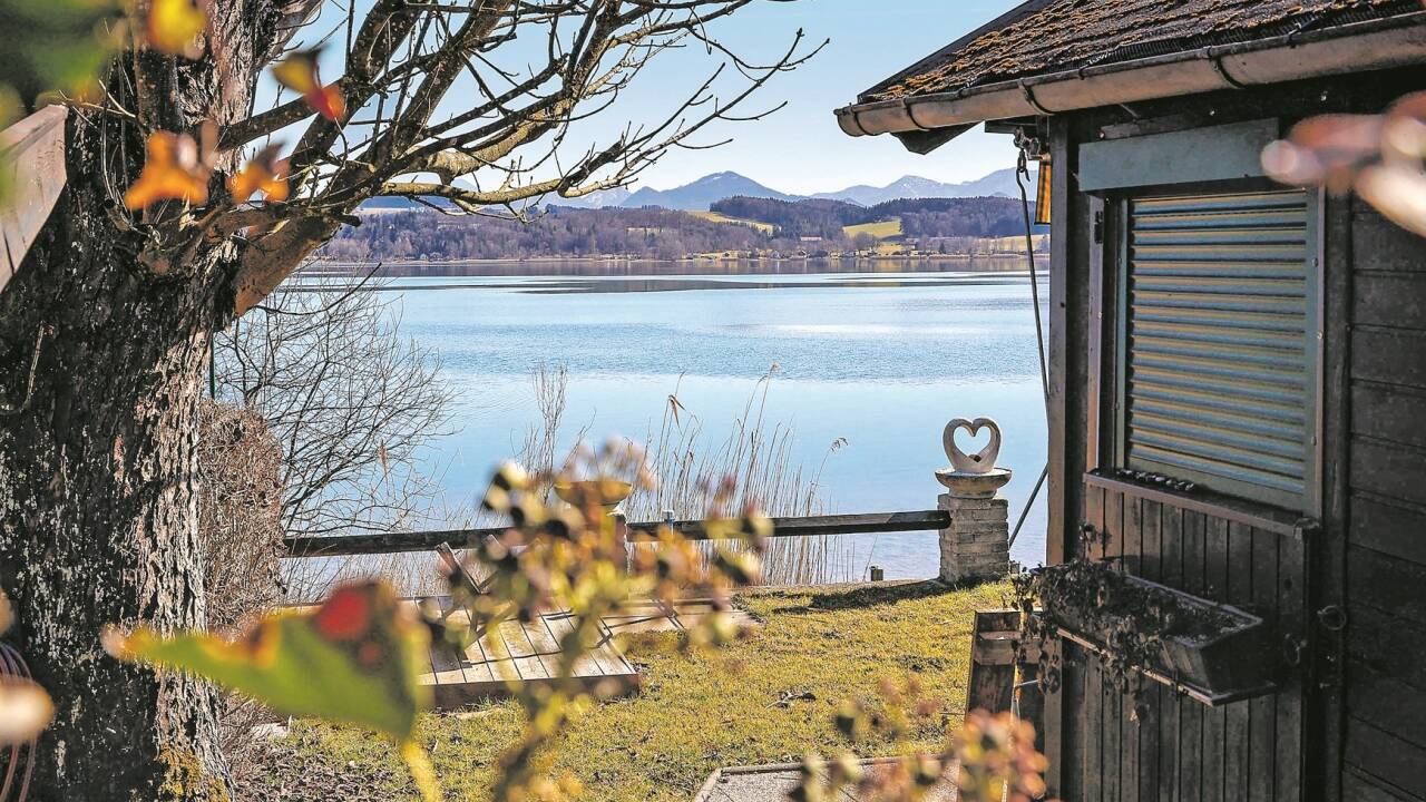 Eine Idylle am Rupertiweg in Seekirchen am Wallersee. So ruhig ist es freilich nur außerhalb der Saison. 