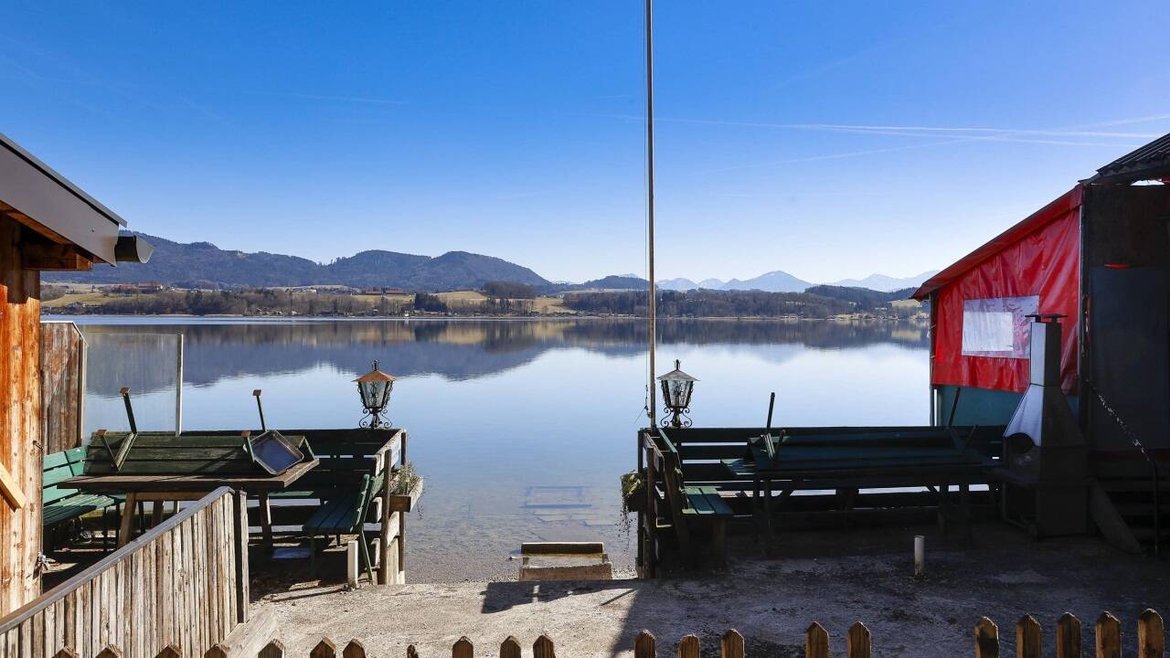 Idylle am Rupertiweg in Seekirchen am Wallersee. So ruhig ist es freilich nur außerhalb der Saison. 