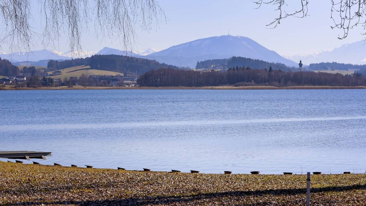 Der Badeplatz für Salzburger Magistratsbedienstete im Seehamer Ortsteil Matzing 