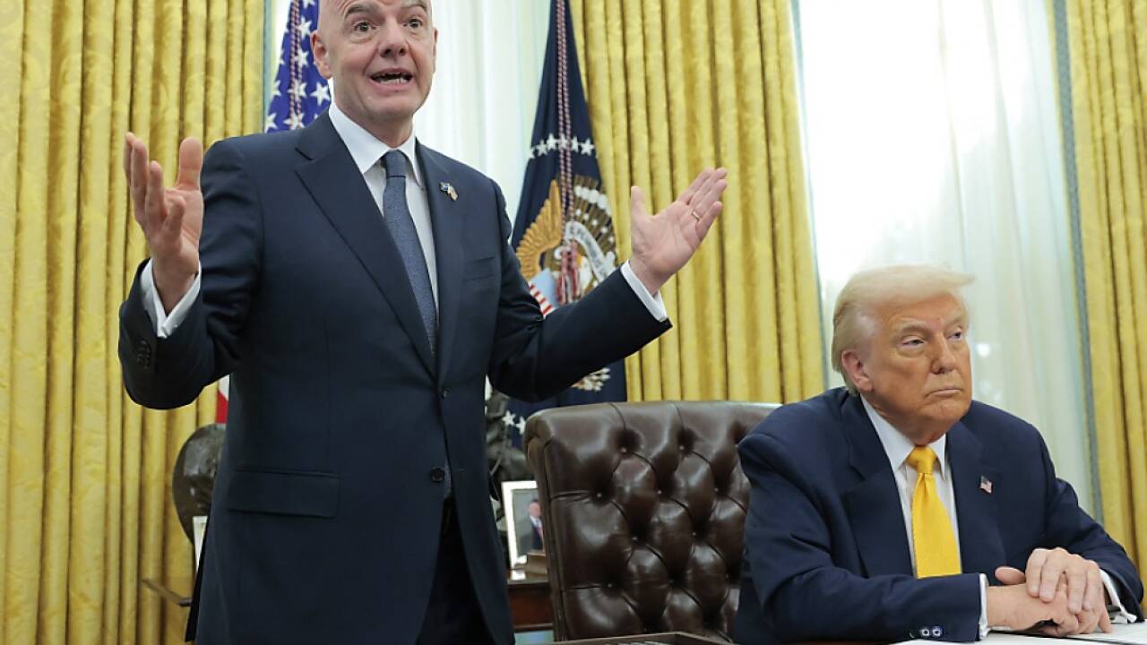 Infantino zu Gast bei Trump 