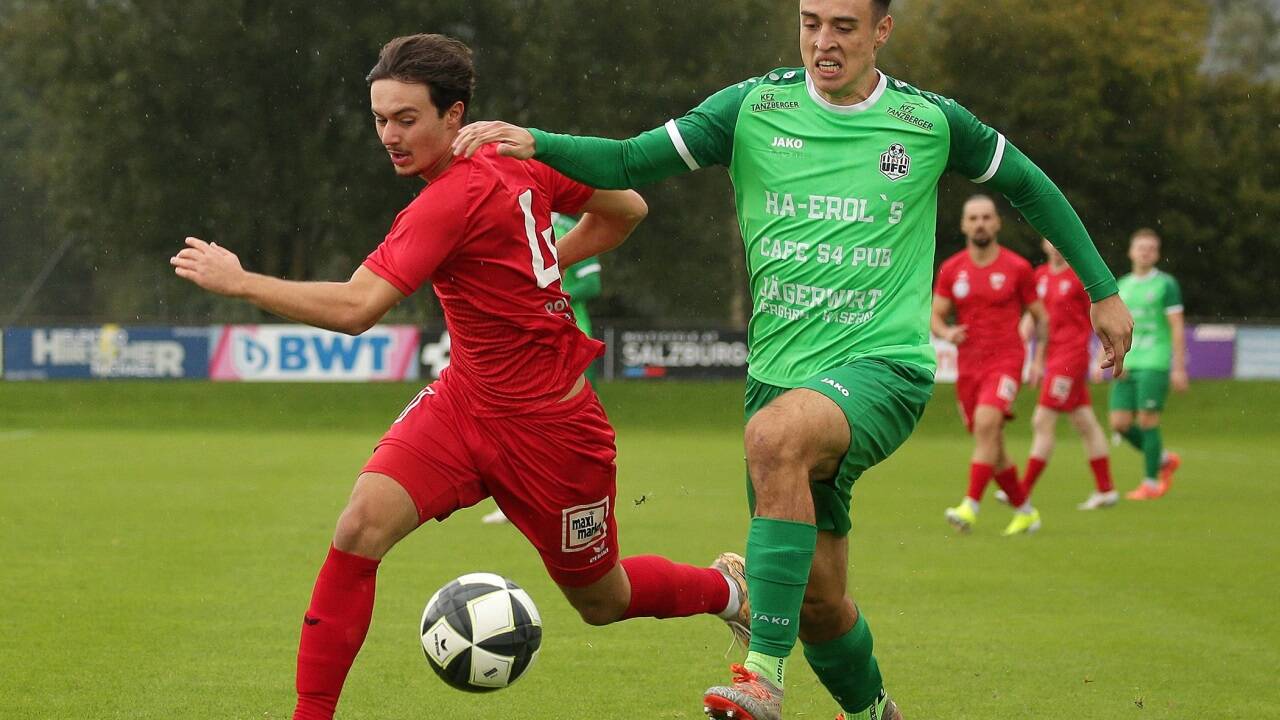 Marko Milic (rechts) spielt in der Salzburger Liga um einen Spitzenplatz. 