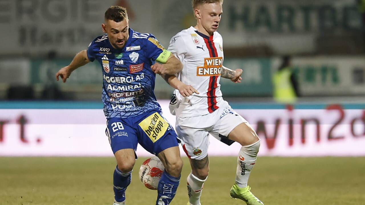 Rapid unterlag in Hartberg  Rapid unterlag in Hartberg