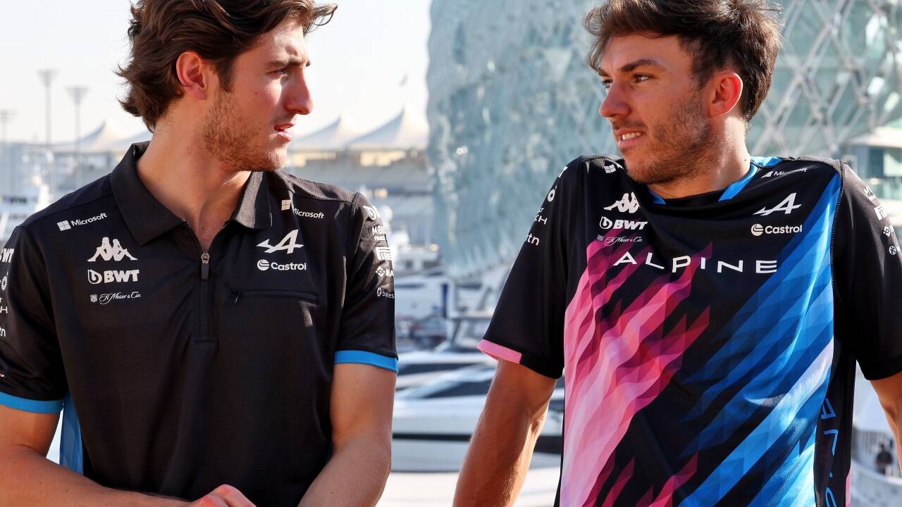 Jack Doohan (links) und Pierre Gasly gehen 2025 in der Formel 1 für Alpine an den Start. Jack Doohan (links) und Pierre Gasly gehen 2025 in der Formel 1 für Alpine an den Start.