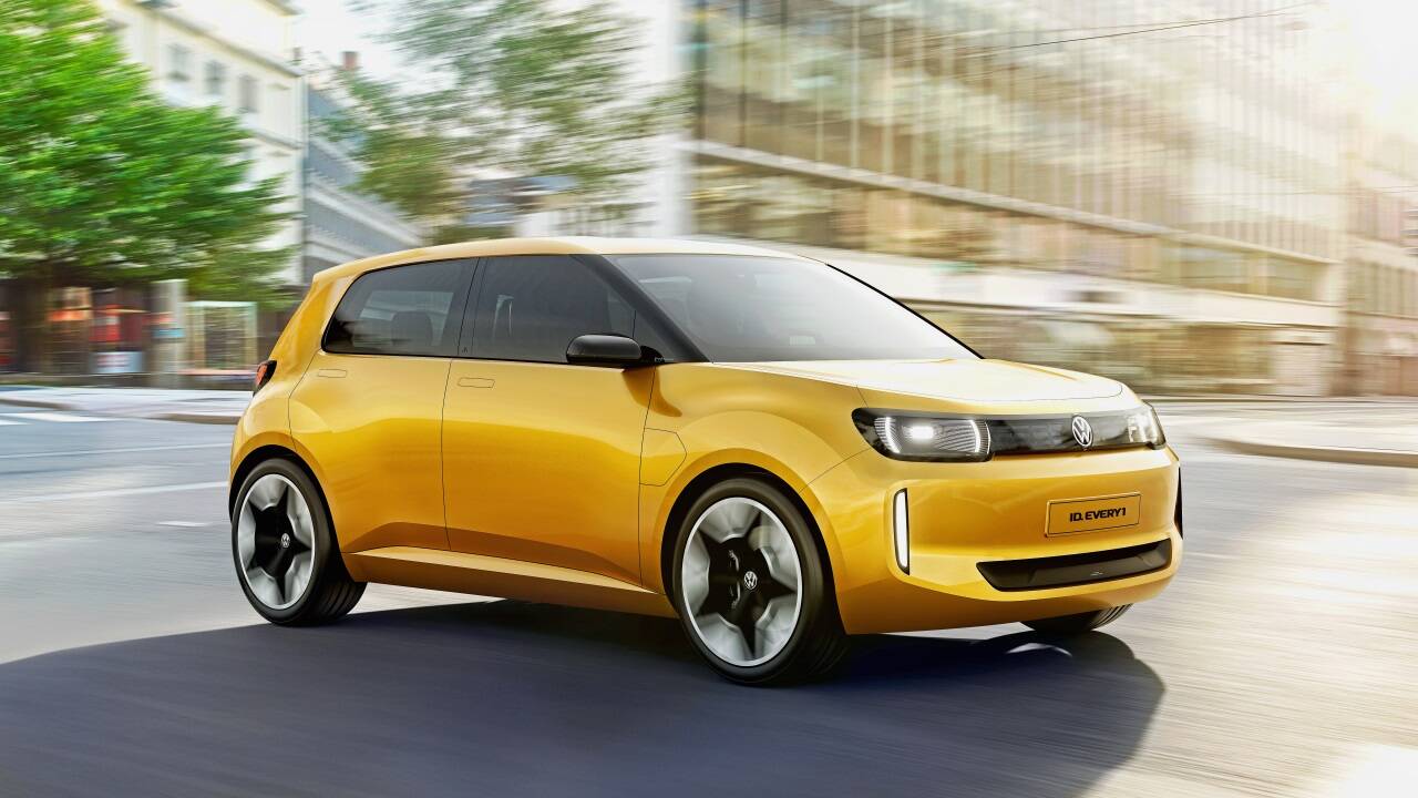 So wird der zukünftige Elektro-Kleinwagen ab 2027 aussehen.  