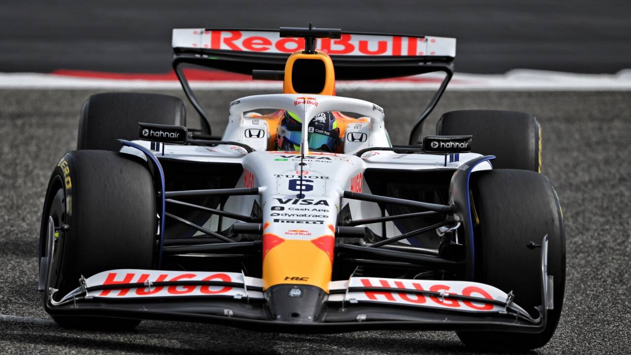 Die neue Lackierung der Racing Bulls begeistert die Formel-1-Fans. Die neue Lackierung der Racing Bulls begeistert die Formel-1-Fans.