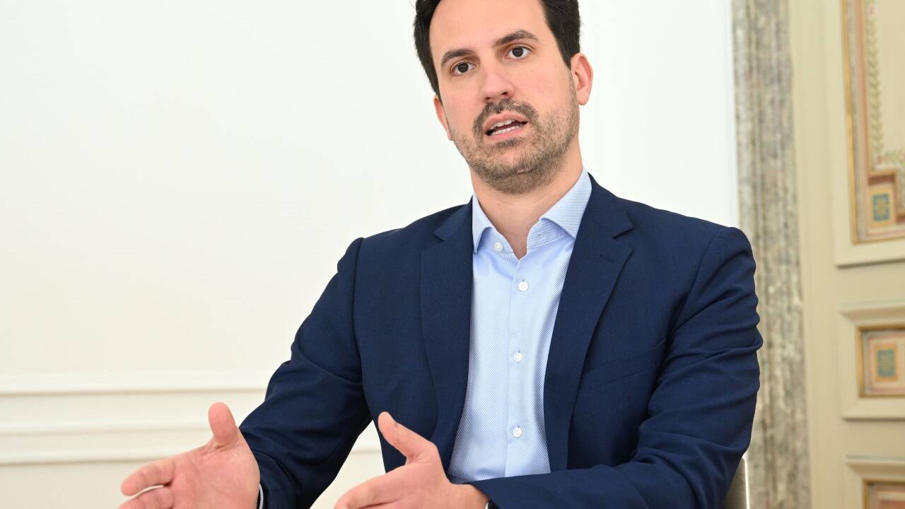 Bildungsminister Christoph Wiederkehr (Neos). 