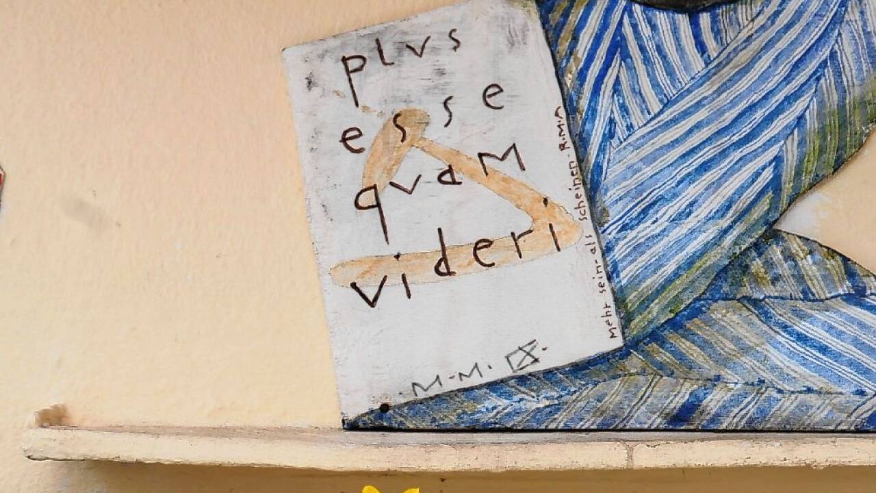 Nur für Lateiner.  