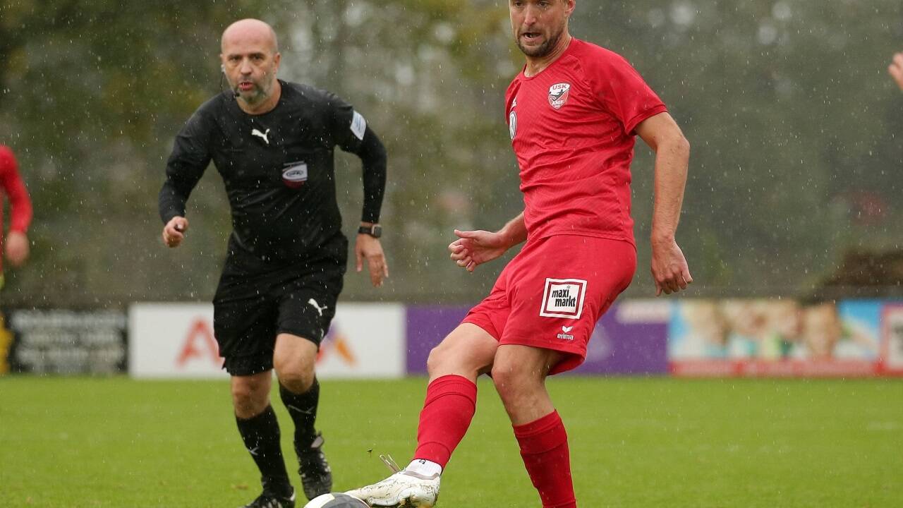 Patrick Sparber punktete mit den Anifern zum Frühjahrsstart in der Salzburger Liga. 