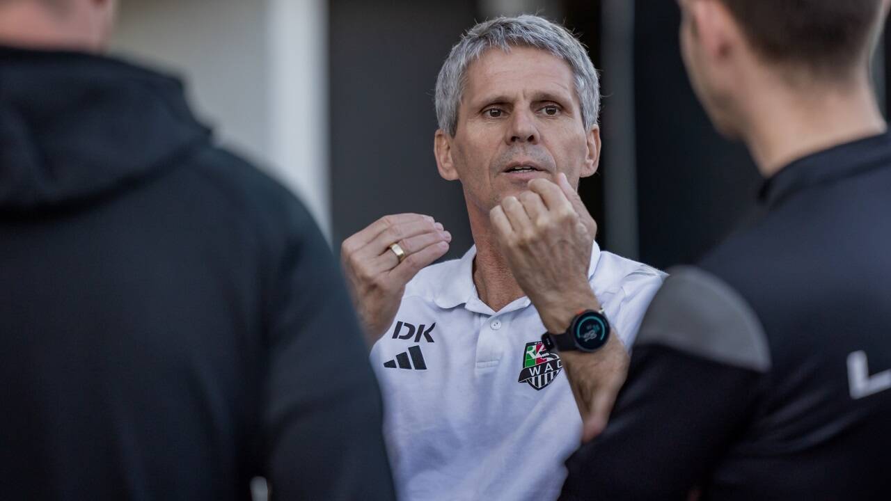 Gesperrt: WAC-Trainer Didi Kühbauer. 