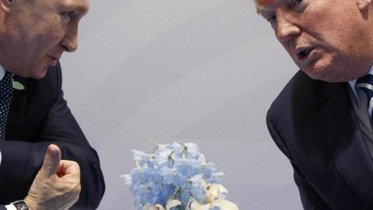 Gern unter sich: Wladimir Putin und Donald Trump im Jahr 2017 beim G20-Gipfel in Hamburg 
