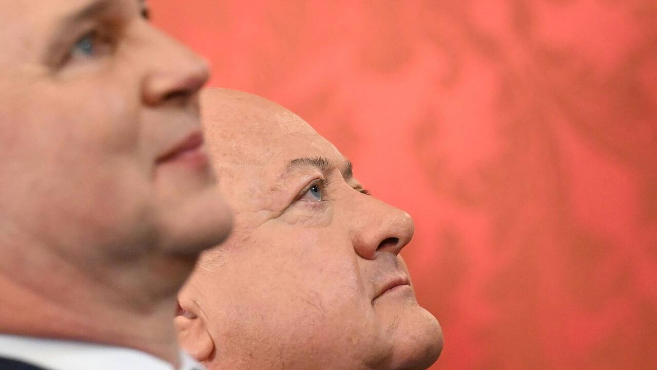 SPÖ-Vizekanzler Andreas Babler und ÖVP-Bundeskanzler Christian Stocker. 