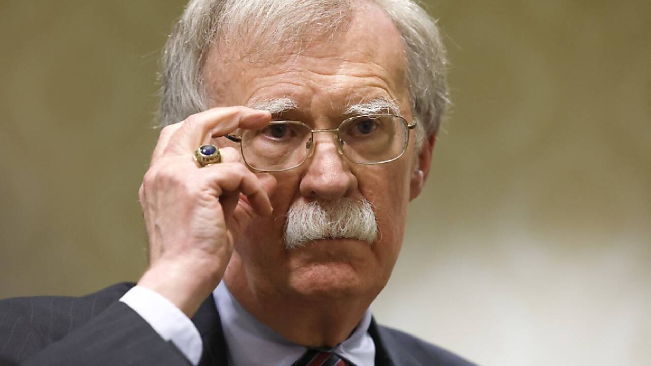 Bolton schied im Unfrieden von Trump  Bolton schied im Unfrieden von Trump