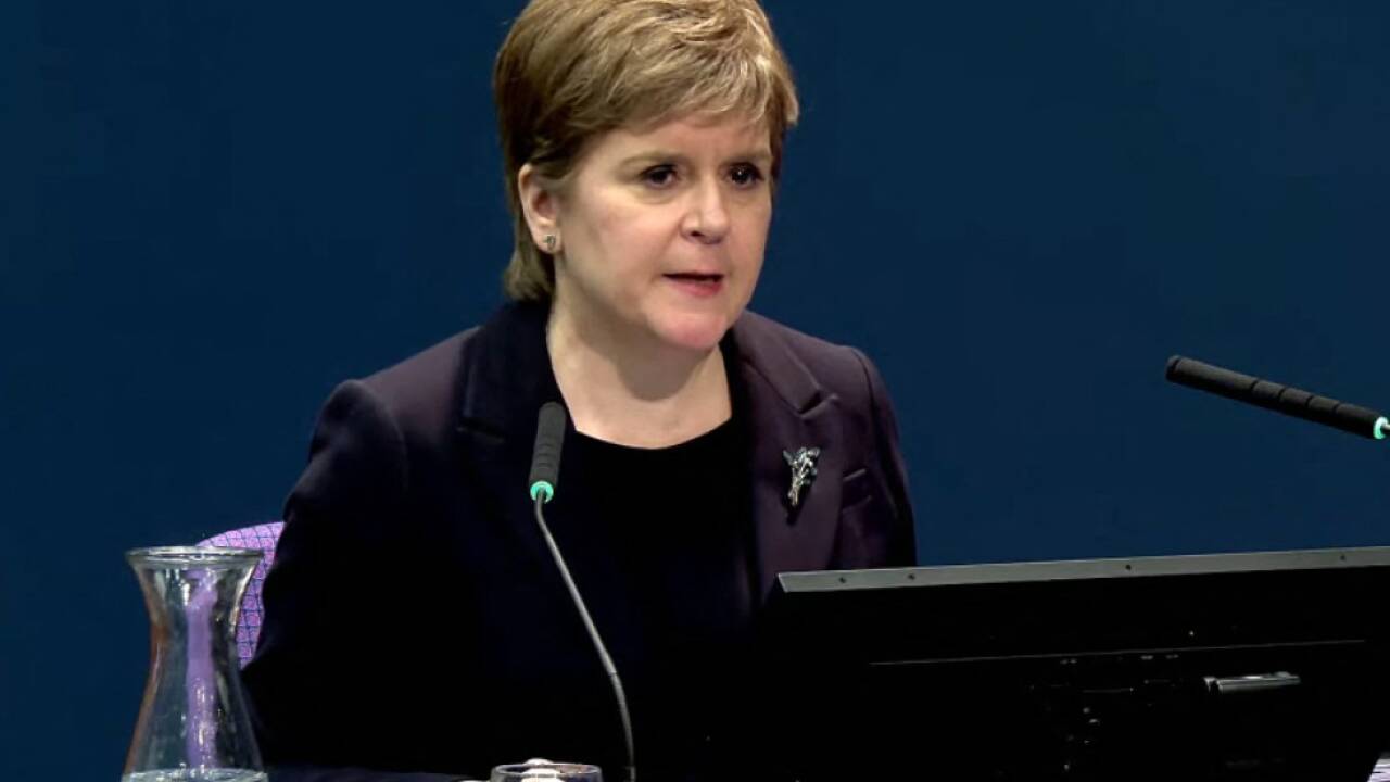 Sturgeon war bis 2023 Regierungschefin in Schottland 