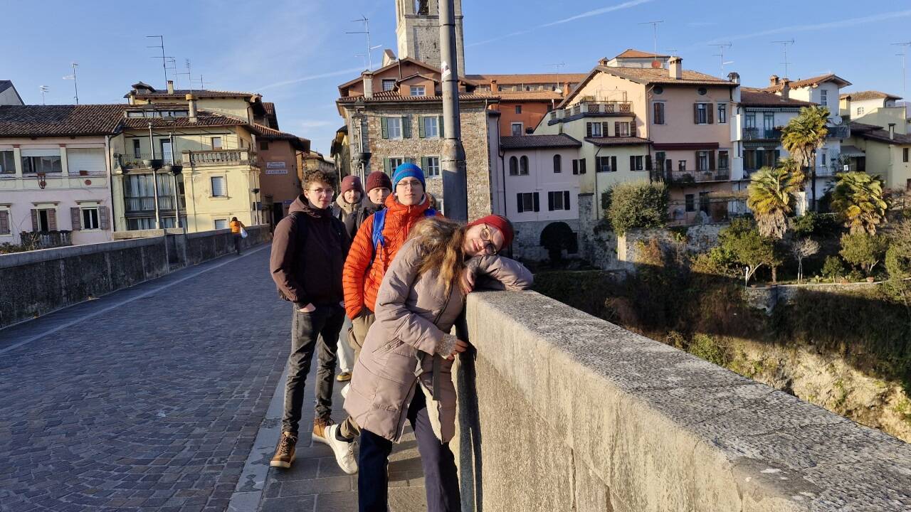 Auch für ein bisschen Sightseeing war Zeit (hier am Ponte del Diavolo). 