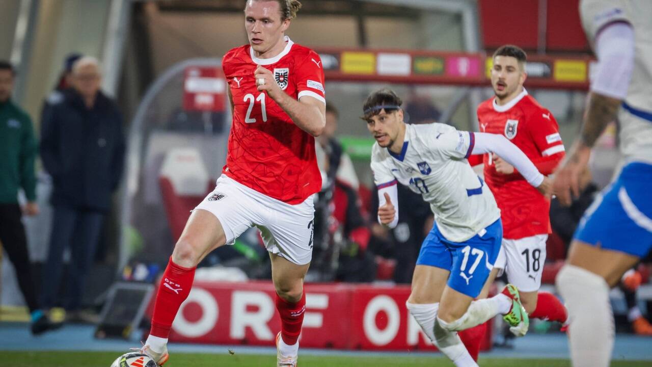 Patrick Wimmer spielte gegen Serbien groß auf.  