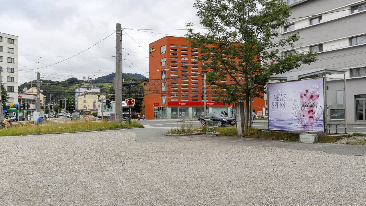Auf diesem Standort in Schallmoos wird die Biogena-Zentrale entstehen.  